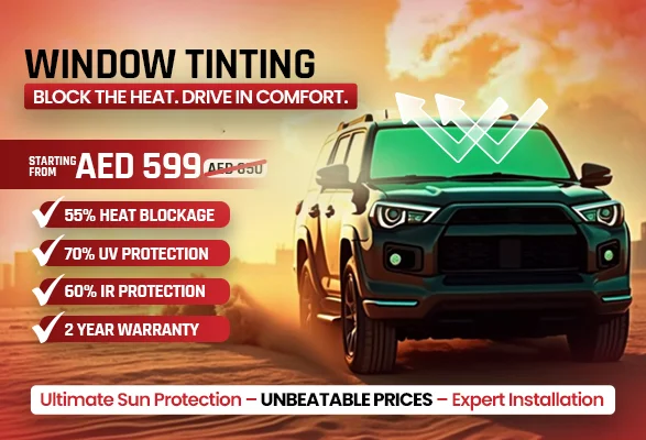 Car Window Tinting Service – UAE Exclusive Offers
