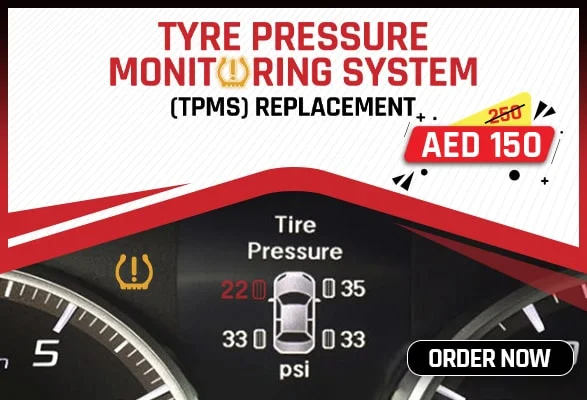 TPMS Replacement Now Only AED 150
