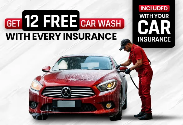 Get 12 FREE Car Washes with Car Insurance