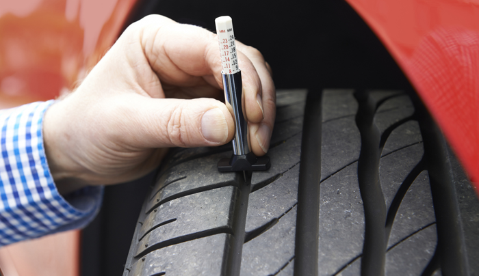 tyre tread check