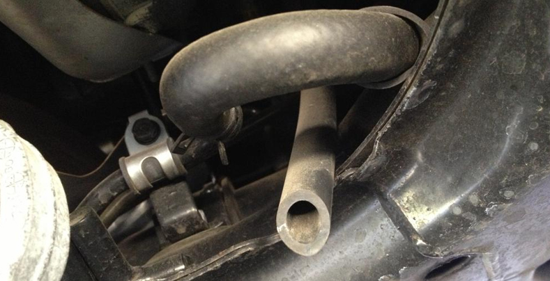 Drain and Clear Out Air Inlets