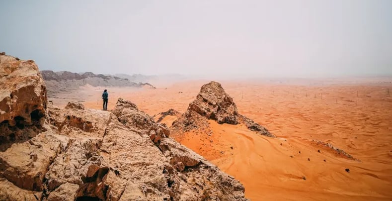 Fossil Rock in Sharjah