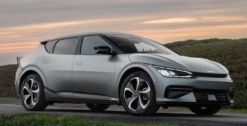Kia EV6 in KSA