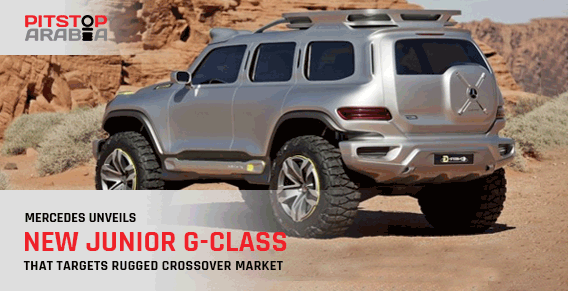 Mercedes Unveils New Junior G-Class that Targets Rugged Crossover Market