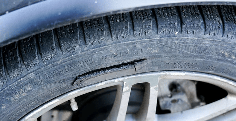 Sidewall Damage